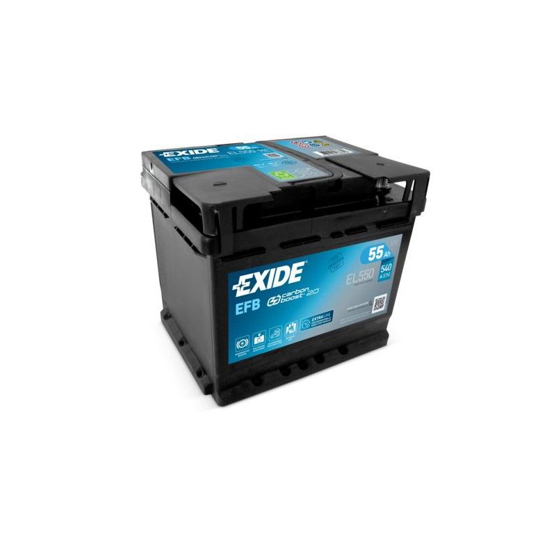  Baterie auto EXIDE EFB 55 Ah 207x175x190 mm Start Stop Tensiune 12 V