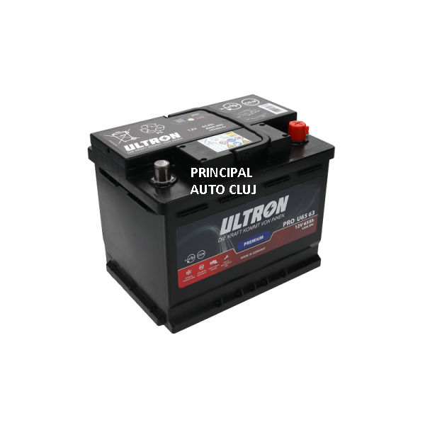 Baterie auto ULTRON Premium 65 Ah 242x175x190 mm